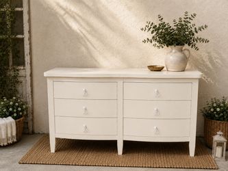 🤍 Cottonwood Cottage • Six-Drawer Dresser