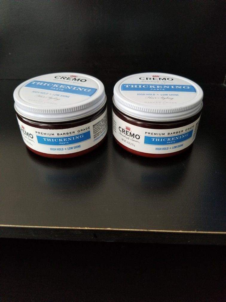 Cremo Thickening Paste. New 2 For 15