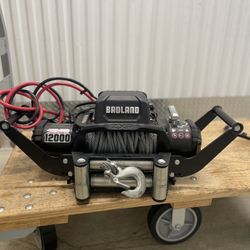 12000 Lb Electric Wench With Cradle 