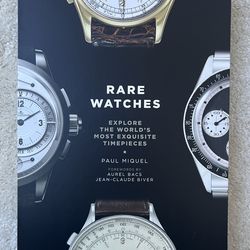 Rare Watches by Paul Miquel (Hardback Book)