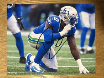 Demarcus Lawrence Signed Autographed 8x10 Photo Seattle Seahawks