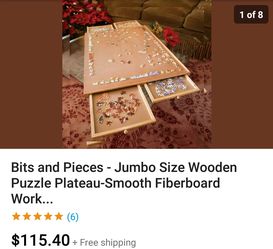 bits and pieces wooden puzzle plateau