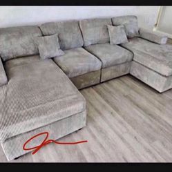 New! Super Comfy ~ Luxurious Soft Touch Sofa Sectional! Reg $1,199.00!