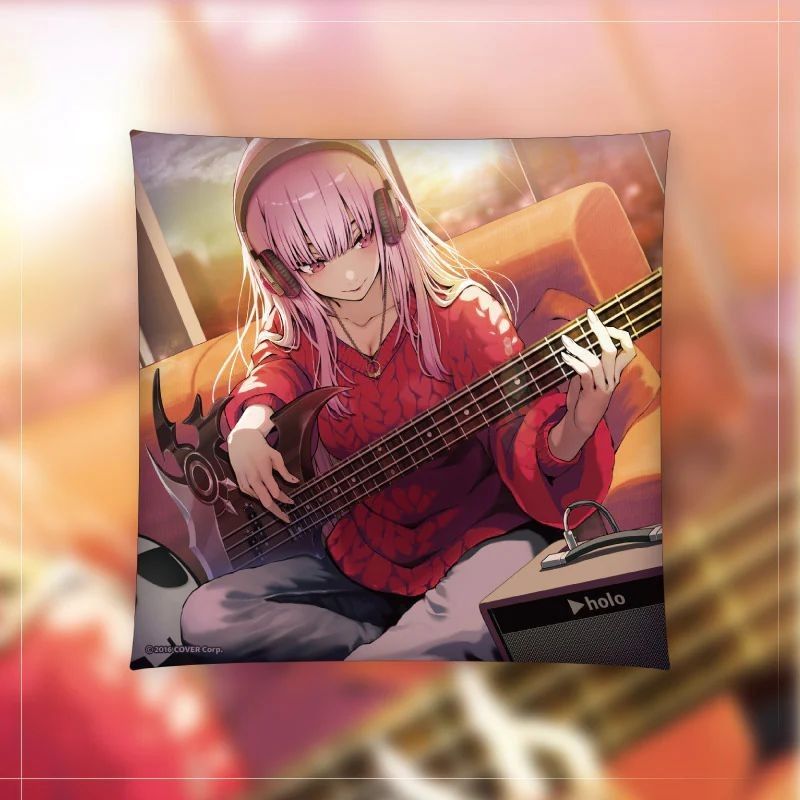 Mori Calliope  Birthday Celebration 2024 | Eternal Rest Square Cushion