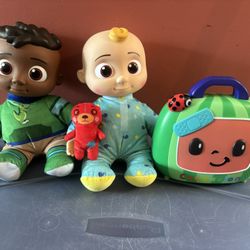 Cocomelon bundle  JJ- Cody and Check Up Box 