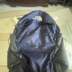 North Face Navy Backpack 