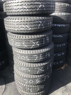 Used trailer tires