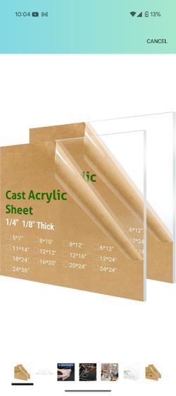 Acrylic Sheet For Crafts 