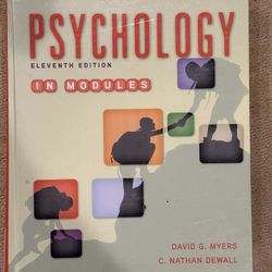 Psychology Eleventh Edition David G Myers