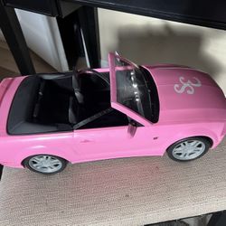 Barbie Mustang Car Toy 