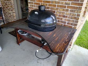 BBQ PIT- Primo Oval XL Charcoal Smoker Grill