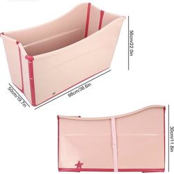Practical- Foldable Bathtub.