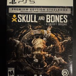 Skull and Bones Steelbook PS5