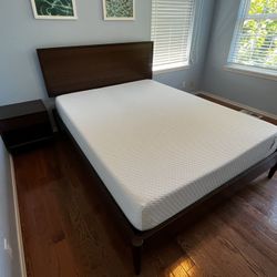 Mid-century Modern Queen Bedroom Set (2 Pieces)