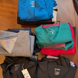 Huge Scrub Sale New and Barely Used Medium Scrubs - Figs, Grey's Anatomy, Etc