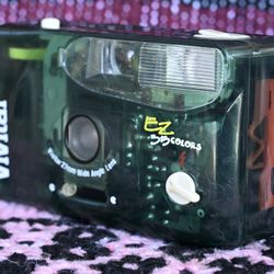 Vintage Vivitar EZ35 Colors 35MM Point And Shoot Camera 