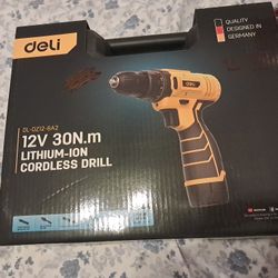 Cordless Lithium ION DRILL