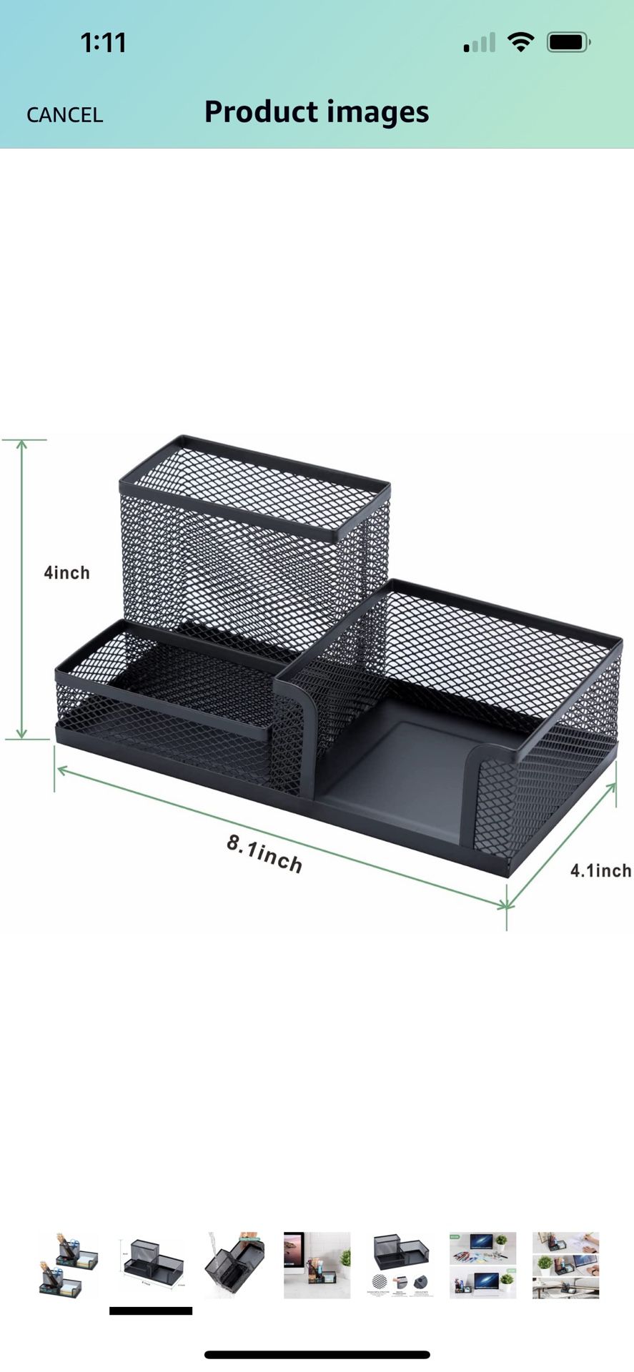 Mesh Desk Organizer - (New )at Carmel Valley