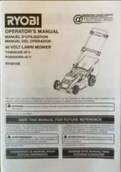 Ryobi 175cc online lawn mower