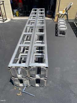 12”x12”x12’ silver box truss