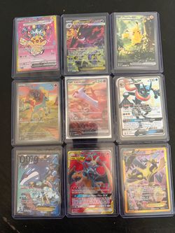 Pokemon single cards