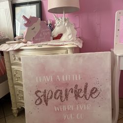 Unicorn Girls decor 