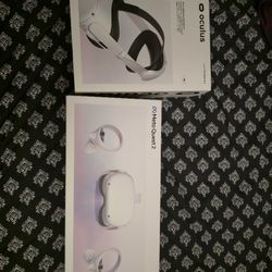 Oculus quest 2 128gb and meta quest 2 elite strap with battery