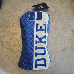 Duke University golf golf club Headcover brand new See Ad Discription