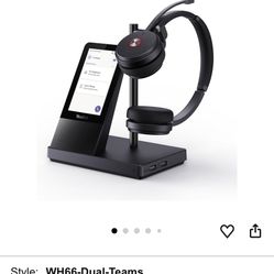 WH66 Dual Teams Wireless Headset