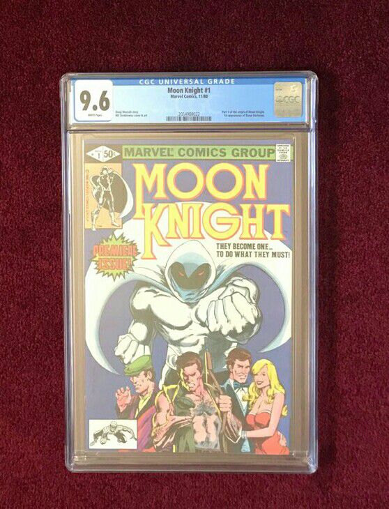 Moon Knight #1 comic book graded