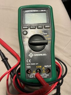 Greenlee DM-45 Digital Multimeter