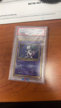 PSA 10 Mewtwo Holo 2016 Japanese 20th Anniversary 1st Ed.