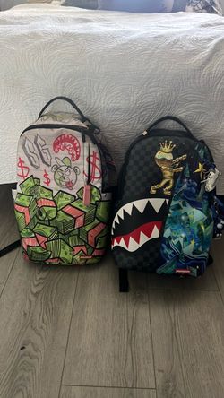 Spray ground backpack