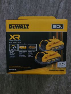 20V MAX XR POWERSTACK Lithium-Ion 3.5 Ah Battery
