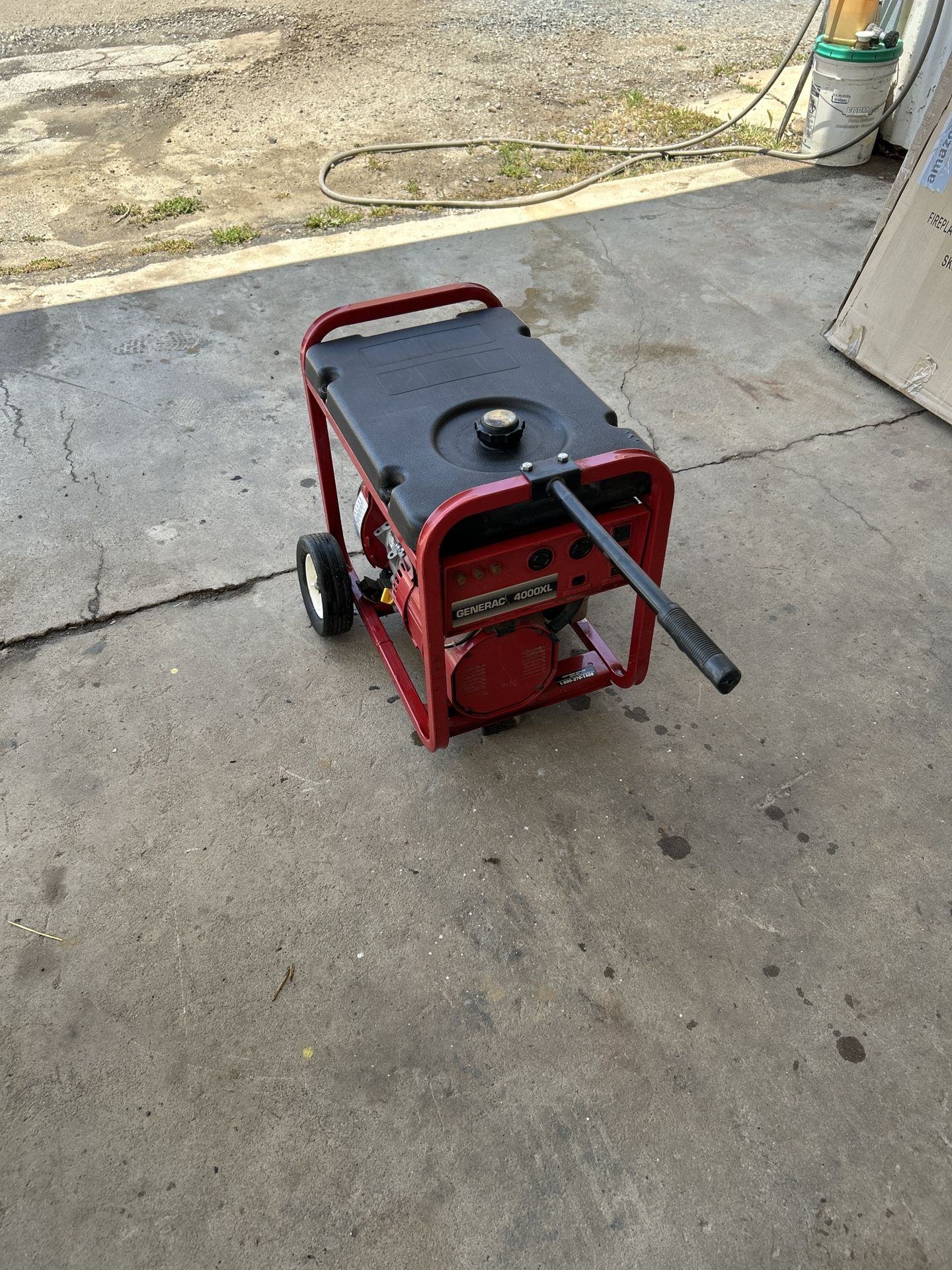 Generac generator 4000 kW XL model 7.8 hp