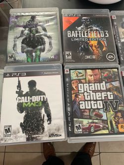 Juegos PlayStation 3 and 4 and Xbox