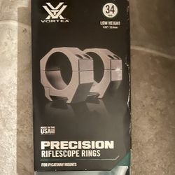 Precision Riflescope Rings (34mm, 0.92in. Height)