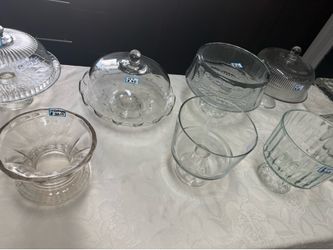Pastry or Snack Vintage Unique Glass Servers, restaurants, caterers, great gifts! Perfect!Parfait Bowls too!