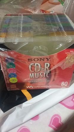 Cd an Cd cases for recording
