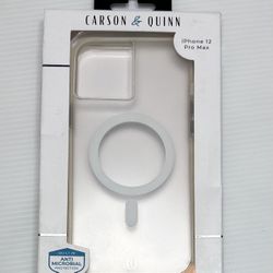 Carson And Quinn with magsafe iPhone 12 Pro Max Clear New in Box Phone Case