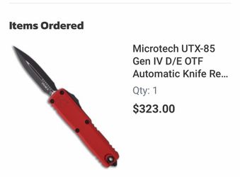 Microtech UTX Gen IV OTF