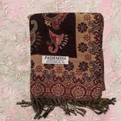 New | Limited Edition: Black Shimmer Pashmina Shawl