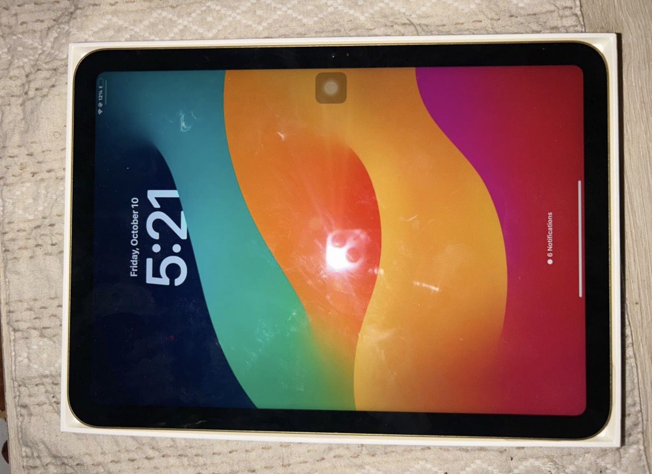 Yellow iPad 11th Generation 128GB