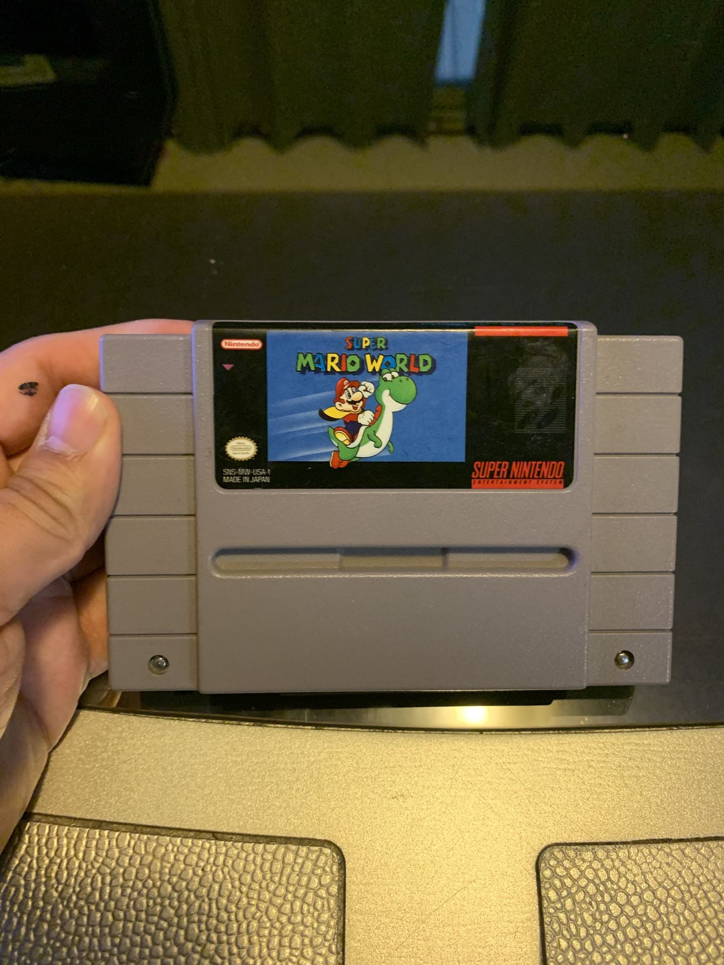 Super Nintendo Super Mario World Tested
