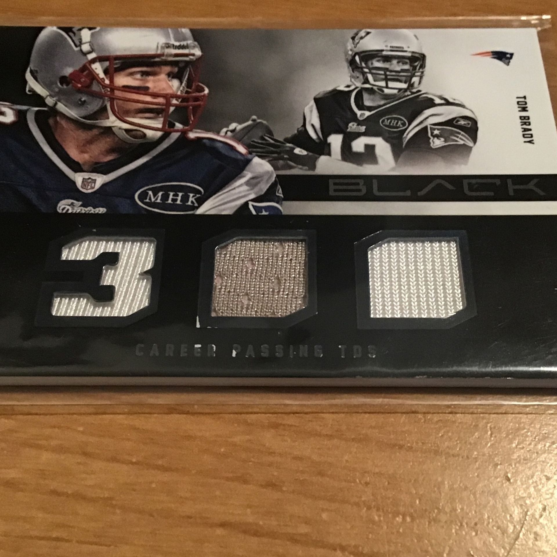 2012 Panini Black Career Passing TD’s Triple Jersey Card #’d 99/99