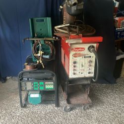 Welding Machine, Cutting Little Torches Generator Make Me An Offer. Everything Must Go At One.