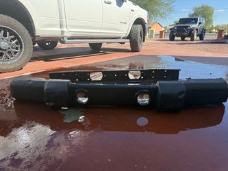 OEM Jeep Wrangler JK Front Bumper w/ Tow Hooks