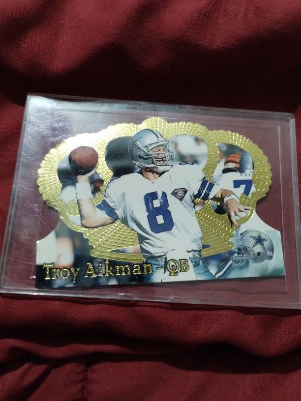 1995 Pacific Troy Aikman Card 
