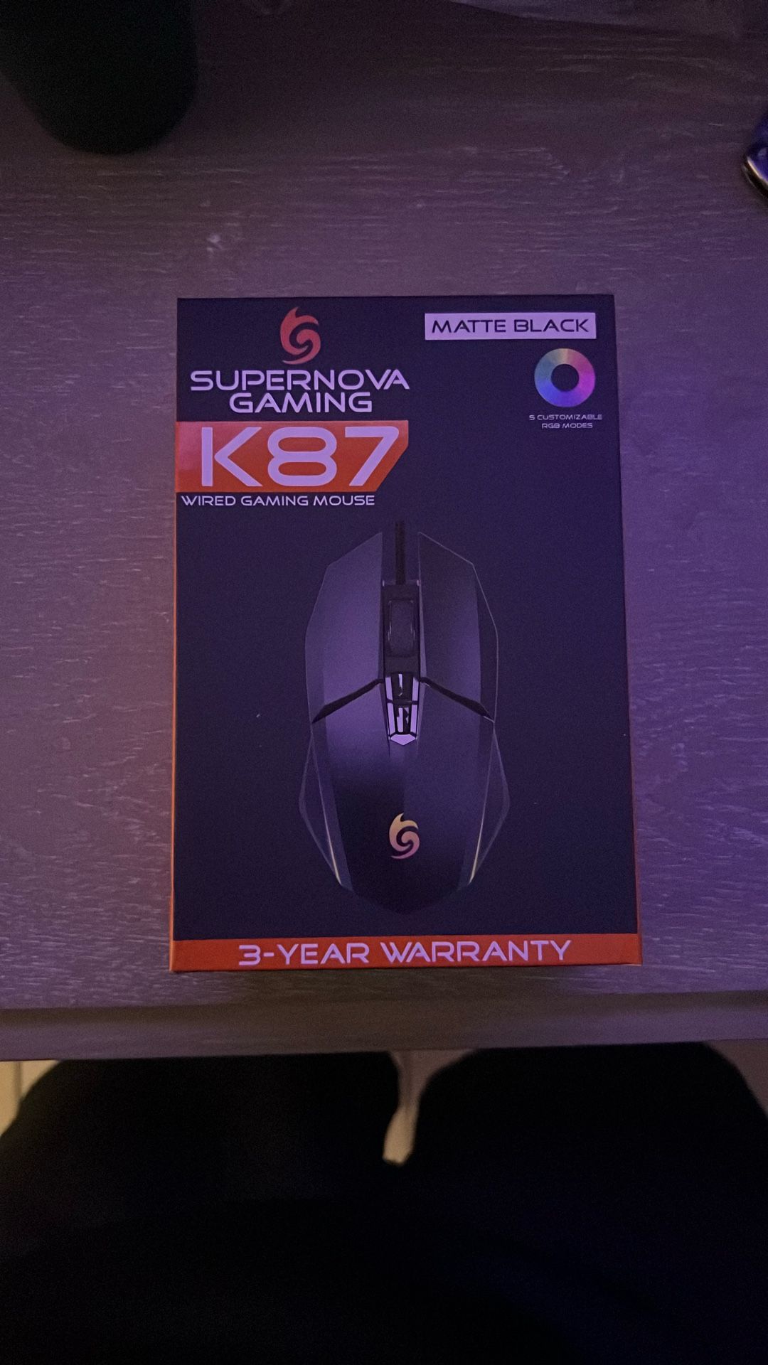 Supernova Gaming Mouse K87 Brand New