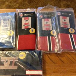 Five awesome decorative NFL team flag $10 a piece, Sold 2 Have 3 Left. 